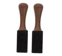 Bastone in Legno per Campana Tibetana, Set 2 Pezzi Nero | Accessorio per Ciotola Sonora, per Yoga e Meditazione, Uso per Preghiera e Relax, Misura Compatta