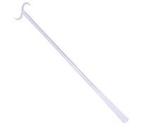 Bastone lungo per vestirsi - Bastone di aiuto per estrattori di calzini per anziani, con gancio per vestirsi multifunzione, regolabile, con funzione calzascarpe per nonni, ABS