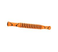 Zialofi Bastone massaggiatore manuale Barra massaggiante per palestra domestica Yoga Asta massaggiante per atleti in esercizio, Arancione