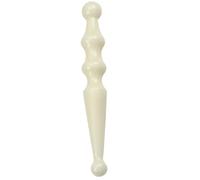 Bastone Massaggio Legno Portatile Mini per Piedi e Corpo | Abs Beige, Forma Retro e Tradizionale, per Uso Domestico o Ufficio, Ideale il Relax Ascoltando Musica