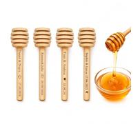 Bastone Miele Marmellata Legno Personalizzato Per Cucina