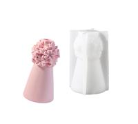 Bastone multiuso in silicone a forma di fiore, portacandele a forma di fungo, portatile, per lavori di pulizia in resina, diverse dimensioni