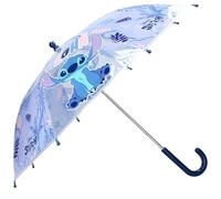 Bastone Ombrello | Disney Stitch | blu e trasparente | Per Bambini