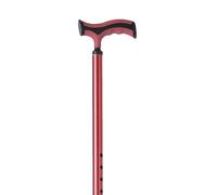 Bastone Per Anziani in Alluminio anodizzato colorato puntale con base a quadripo