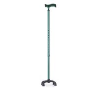 Bastone Per Anziani in Alluminio anodizzato colorato puntale con base a quadripo
