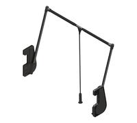 Bastone per Armadio Sollevabile II Larghezza Regolabile di 850-1150 mm Capacità di Carico max. 15 kg antracite (Barra senza Armadio!) Asta Attaccapanni Alzabile di SO-TECH®
