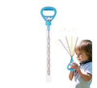 Bastone per bolle di sapone per bambini, con 32 fori, giocattolo interattivo a cinque artigli, per interni ed esterni, , giardino, campeggio