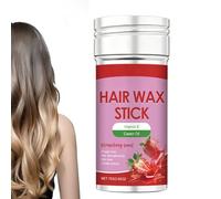 Bastone per capelli - crema styling anti-frisottis non grassa 75 g, bastone alla fragola, per scuola, danza, ragazze, adolescenti, donne, uomini, balletto