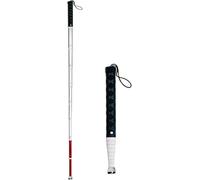 Bastone per Ciechi Bastone per Ciechi A 9 Sezioni Bastone per Ciechi in Lega di Titanio Bastone Telescopico con Punta Rotante, 9sect., 138cm/54.3in