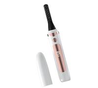 Bastone per ciglia riscaldate mobili con display a LED Ricarica rapida tramite USB Manico ergonomico Studio Standard Effetto Curlingstone Piegaciglia elettrico