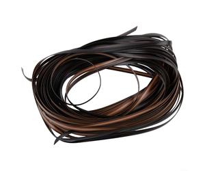 Bastone per il restauro di mobili, kit di riparazione in rattan di plastica, per il restauro e la riparazione di mobili in rattan (marrone)
