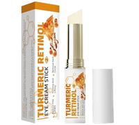 Bastone per la crema per gli occhi di curcuma, 3 g, turmeric retinolo, riduce il gonfiore e le borse lacrime, bastone idratante per gli occhi, crema anti-invecchiamento