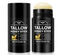 Bastone per la cura del miele di manzo 75 g - 100% sebo con burro di karitè e olio d'oliva, idratante intensivo per pelle secca e sensibile, viso e corpo