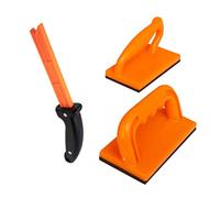 Bastone per la lavorazione del legno, ognuno ha un manico sagomato con magneti incorporati per ideale per spingere il calcio 6,5 x 30 cm per la lavorazione del legno