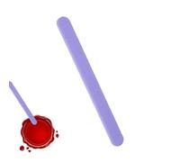 Bastone per mescolare resina - Bastone di miscelazione per resina epossidica, colata in resina per arti e mestieri, bacchette riutilizzabili anti-scottatura per la cura della pelle, timbri di cera,