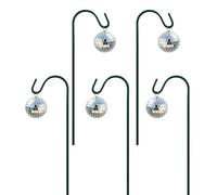 Bastone per piante, 5 pezzi mini bastoncini impermeabili per piante, mini bacchette per piante a sfera da discoteca | Per interni ed esterni, vaso di fiori, terrazza, prato, percorso del giardino