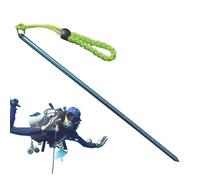 Bastone per puntatore subacqueo - Asta guida per immersioni subacquee in metallo, bastone per segnale subacqueo resistente con corda | Attrezzatura subacquea portatile per l'addestramento alla n