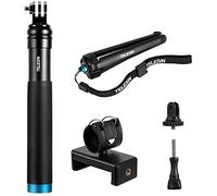 BASTONE PER SELFIE CON TREPPIEDE IN ALLUMINIO TELESIN PER FOTOCAMERE SPORTIVE
