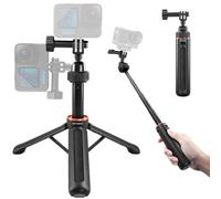 Bastone per Selfie e Treppiede per Action Camera 40cm con Testa a Sfera 360°, Monopiede Estensibile per Riprese Verticali, Accessori Vlogging Leggeri per GoPro, DJI Osmo Action, Insta360 Ace Pro
