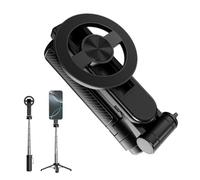 Bastone per Selfie Magnetico, Bastone Selfie Multifunzionale Con Rotazione 360° E Base Magnetica, Supporto Estendibile Per Smartphone Con Controllo Remoto Wireless Per Foto Video Viaggi Palestra