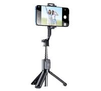 Bastone per Selfie per Cellulare,Treppiedi Portatile Compatto - Supporto per Telefono Stabilizzatore con Telecomando Wireless per Sport Esterni Foto di Gruppo Corsa Live Streaming e Action Cam