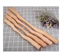 Bastone per strumento di massaggio raschiante Gua Sha in legno per la