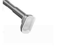 Bastone per tenda da doccia regolabile 40-500 cm, senza fori, aste estensibili per bagno, camera da letto e armadio, aste telescopiche per tenda (grigio, 260-350 cm)