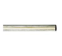 Bastone per tenda in ferro 200 cm avorio e oro Ø 20 mm Avorio