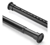 Bastone per tende a tensione resistente, 109-160 cm, asta a molla per armadio, per finestre o doccia, facile da installare, senza foratura, nessuna ruggine, per bagno, diametro asta 3,2 cm