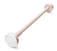 Bastone per Tende Estensibile, Acciaio Inox Tende Doccia Estensibile Senza Trapano Bastoni per Tende Divisori per Vasca da Bagno Bagno Spogliatoio Armadio(Pink,100-170cm)