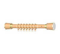 Bastone per Tende Telescopico Senza Foratura - Aste Telescopiche Estensibili, Nessun Danno Alla Parete, Palo di Tensione Resistente per Camera da Letto Bagno Cucina(Orange,260-350 cm/103"-137")