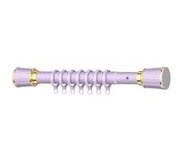 Bastone per Tende Telescopico Senza Foratura - Aste Telescopiche Estensibili, Nessun Danno Alla Parete, Palo di Tensione Resistente per Camera da Letto Bagno Cucina(Purple,160-250 cm/63"-98")