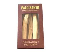 Bastone Santo Incenso 100% Naturale Perù -8 Bastoncini di Legno Sacro per Bruciare 70 Grammi - Pulizia Purificazione Protezione Energetica Yoga Meditazione Etica e Sostenibile (Palo Santo Legno Sacra
