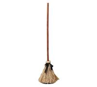 Bastone Scopa Di Strega Galleggiante - Broom Di Mais Tradizionale | Spazzole | Illuminazione Decorazioni Di Streghe Galleggianti Animate con Suoni Spaventosi per Il Portico Esterno