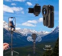 Bastone selfie con calamita e senza treppiede telescopico 30-49 cm telecomando