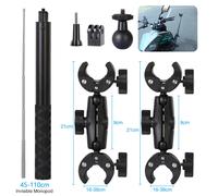 Bastone Selfie Panoramico Bici Moto Gopro tutte le go pro Insta360 One X2 X3 kit