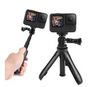 Bastone selfie per GoPro Mini treppiede compatibile con Hero 12/11/10/9/8/7/6/5, Osmo Action, Insta360 Ace, AKASO e altre action cam