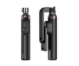 Bastone selfie Telesin Vlog per GoPro con telecomando Bluetooth e supporto per telefono