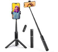 Bastone Selfie Treppiede Perchetta Selfie in Alluminio 3 in 1 Rotazione a 360°