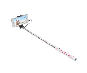 Bastone Selfie Ultron 173950 per Smartphone Rosa, Argento, Bianco