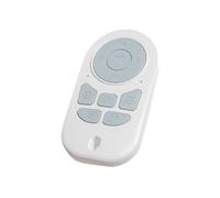 Bastone Selfie Universale con Zoom Multifunzione, Telecomando per Cellulare, per Video, Mi Piace, e-Book, Bianca