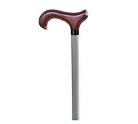 Bastone stampella alluminio estensibile bianco e nero