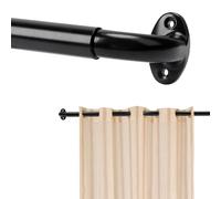 Bastone Tenda Estensibile, Bastone per Tende, Asta per Tende, Estensibili, da 121 a 213 cm, Solido, Lo Spessore Della Parete è di 0,7 mm, per Camera da Letto, Soggiorno, Tende Oscuranti