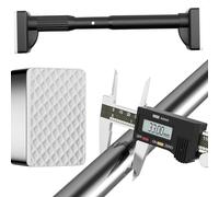 Bastone tenda senza fori, 410-500 cm, 360-450 cm, 310-400 cm, antiscivolo, telescopico, per bagno, armadietti e finestre