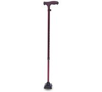 Bastoni Canna per anziani Stampelle multifunzionali Walker Stampella Stampelle per anziani Bastone da passeggio in lega di alluminio Stretching libero Canna a quattro zampe Leggera