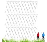 Bastoni da giardino per l'illuminazione | decorazione da giardino all'aperto - aste per luci natalizie per esterni, per sentieri, terrazze, vacanze, verande, cortili, fattorie, balconi vialetti