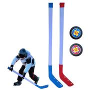 Bastoni da hockey su ghiaccio per bambini - Set di hockey su strada giovanile,Attrezzatura per l'allenamento di hockey giovanile, gioco di iniziazione di hockey, regali di compleanno per