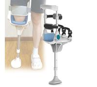 Bastoni da passeggio Alternativa alle stampelle for il ginocchio a mani libere, deambulatore for ginocchio ad altezza regolabile, supporto for la mobilità del ginocchio for anziani con lesioni o fratt