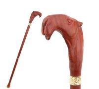 Bastoni da Passeggio in Legno a Forma di Cammello, con Impugnatura Ergonomica e Punta in Gomma Antiscivolo Bastone Decorativo di Lusso da Uomo e da Donna 94 Cm