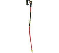 Bastoni da sci alpino Leki WCR Lite GS 3D (Rosso brillante/Nero/Giallo neon) Junior 100 CM